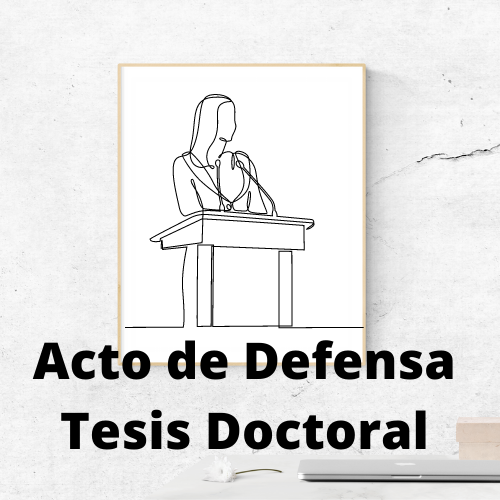 Acto de Defensa Tesis Doctoral de doña María Cristina Espinosa Sempere