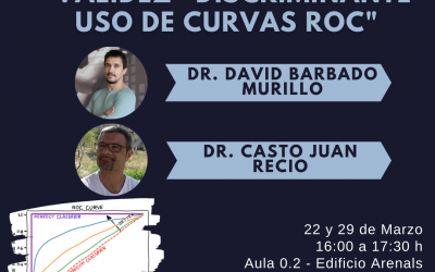 Taller Doctorado: Validez discriminante, uso de curvas ROC