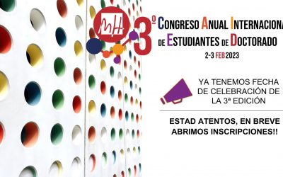 Anuncio del III Congreso Anual Internacional de Estudiantes de Doctorado (CAIED)