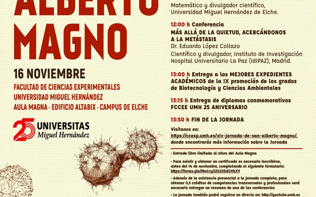 XIV Jornada de San Alberto Magno