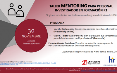 Mentoring para Estudiantes de Doctorado