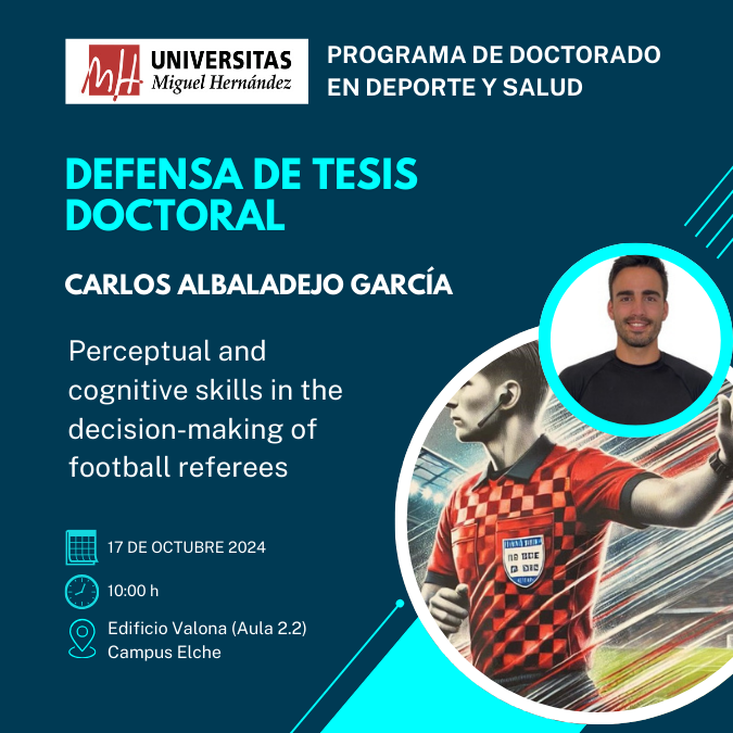 Acto de Defensa Tesis Doctoral de D. Carlos Albaladejo García