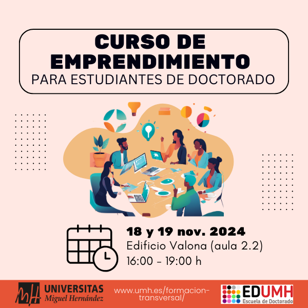 Curso de Emprendimiento para Estudiantes de Doctorado