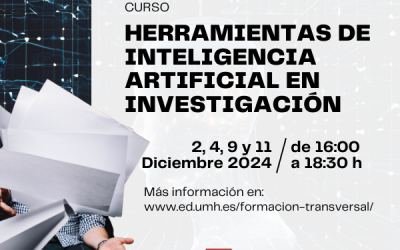 Curso de Inteligencia Artificial en Investigación