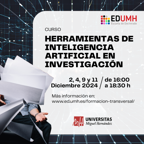 Curso de Inteligencia Artificial en Investigación