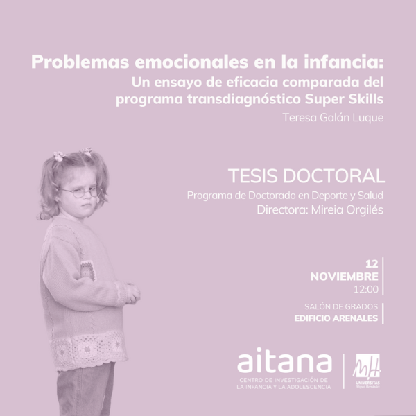 Acto de Defensa de Tesis Doctoral de Dña. Teresa Galán Luque