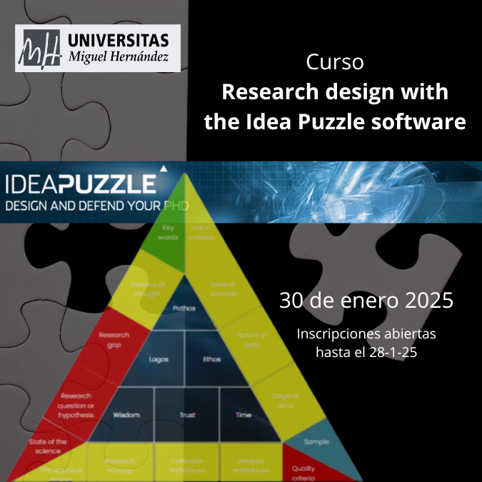 Curso «Research design with the Idea Puzzle software»