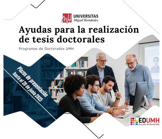 Ayudas de la UMH para la realización de Tesis Doctorales