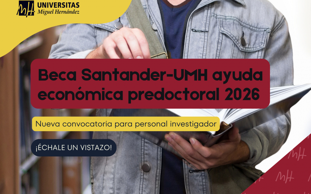 🪙​Abierta la convocatoria de ayudas para movilidad internacional predoctoral